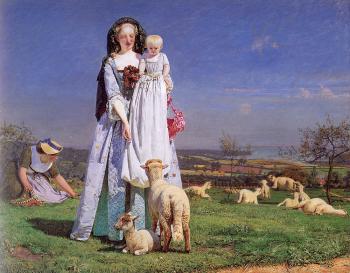 Ford Madox Brown : The Pretty Baa Lambs
